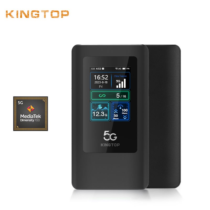 KINGTOP Mobile Hotspot 4G 5G Router Wifi Mobile Mifis Hotspot 4G Lte Wireless Pocket Router